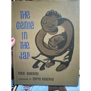 The Genie in the Jar Hardcover Nikki Giovanni‎ Poetry Essays Vintage Book